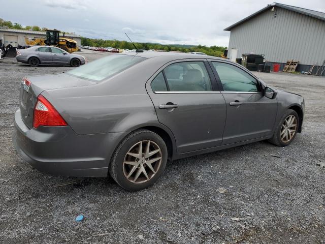 3FAHP0JA8BR214880 - 2011 FORD FUSION SEL GRAY photo 3