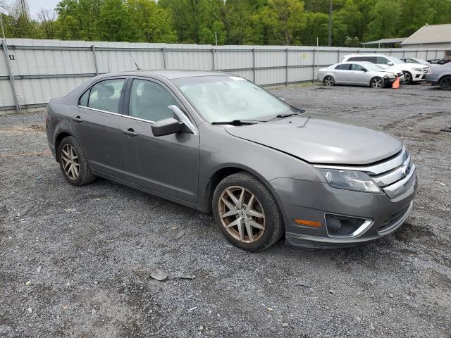 3FAHP0JA8BR214880 - 2011 FORD FUSION SEL GRAY photo 4