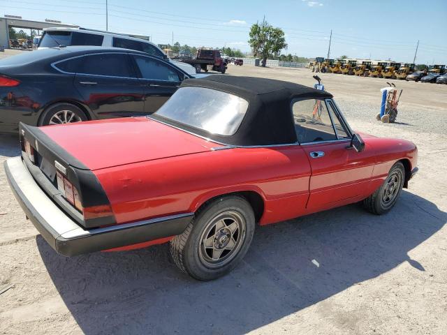 ZARBA5419D1016662 - 1983 ALFA ROMEO VELOCE 2000 SPIDER RED photo 3