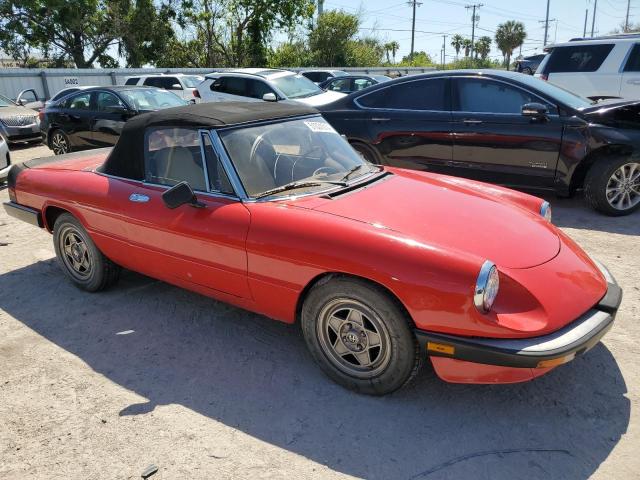 ZARBA5419D1016662 - 1983 ALFA ROMEO VELOCE 2000 SPIDER RED photo 4