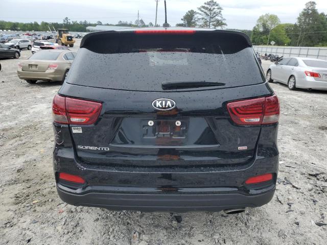 5XYPG4A34KG595622 - 2019 KIA SORENTO L BLACK photo 6