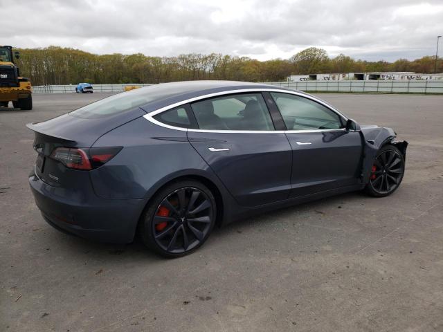 5YJ3E1EC3LF713374 - 2020 TESLA MODEL 3 BLUE photo 3