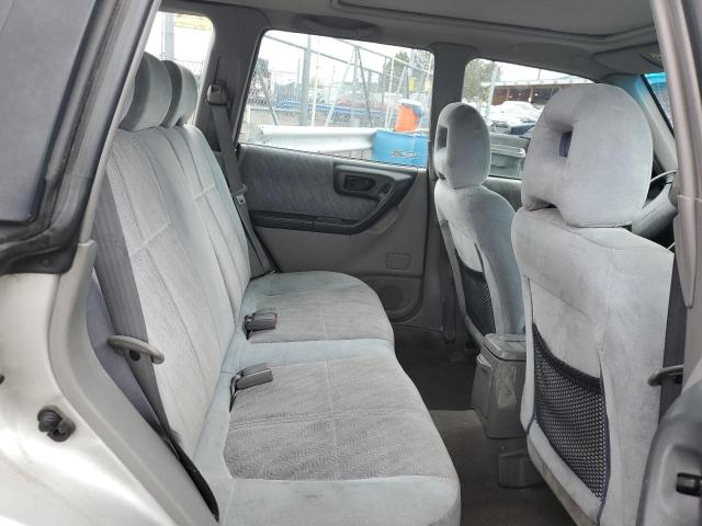 JF1SF65681H752318 - 2001 SUBARU FORESTER S SILVER photo 10