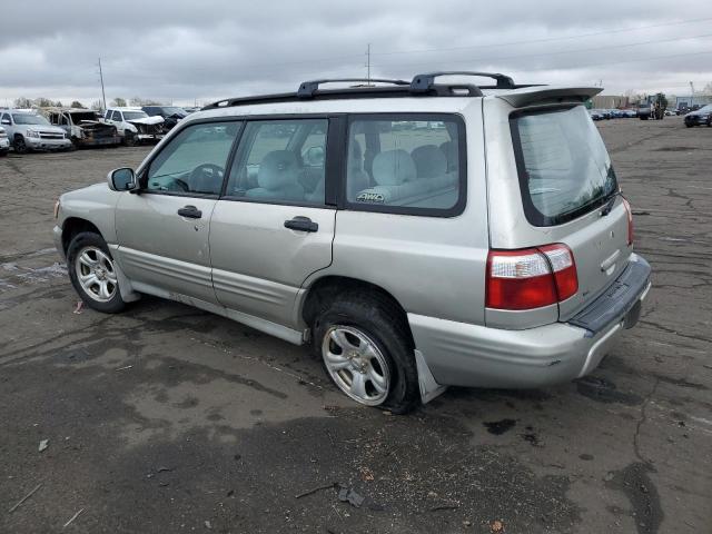 JF1SF65681H752318 - 2001 SUBARU FORESTER S SILVER photo 2