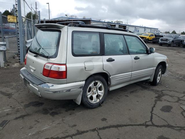 JF1SF65681H752318 - 2001 SUBARU FORESTER S SILVER photo 3