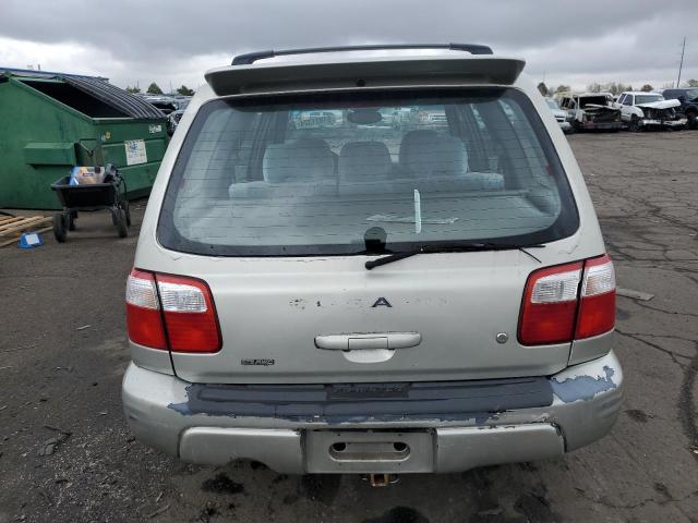 JF1SF65681H752318 - 2001 SUBARU FORESTER S SILVER photo 6