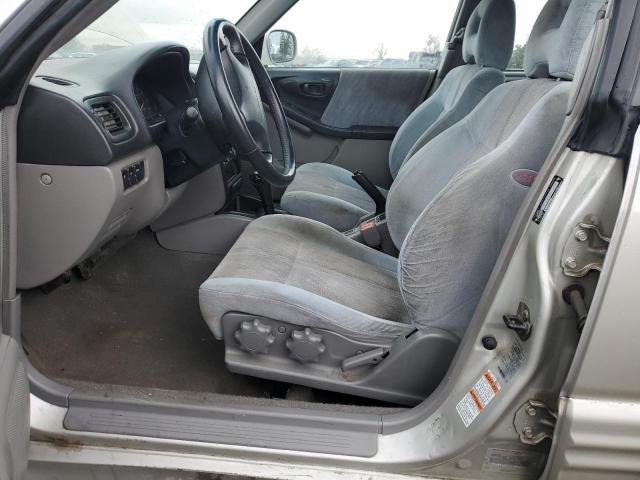 JF1SF65681H752318 - 2001 SUBARU FORESTER S SILVER photo 7