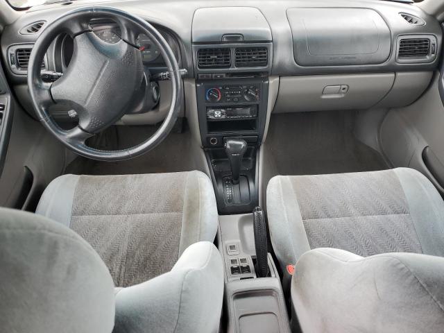 JF1SF65681H752318 - 2001 SUBARU FORESTER S SILVER photo 8