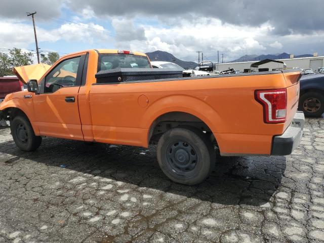 1FTMF1CF5GKE51123 - 2016 FORD F150 ORANGE photo 2