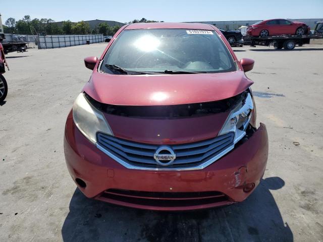 3N1CE2CP7FL358438 - 2015 NISSAN VERSA NOTE S RED photo 5