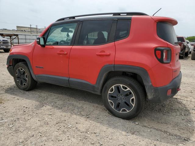 ZACCJBCT7GPE06311 - 2016 JEEP RENEGADE TRAILHAWK RED photo 2