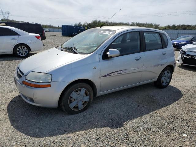 KL1TD66648B030660 - 2008 CHEVROLET AVEO BASE SILVER photo 1