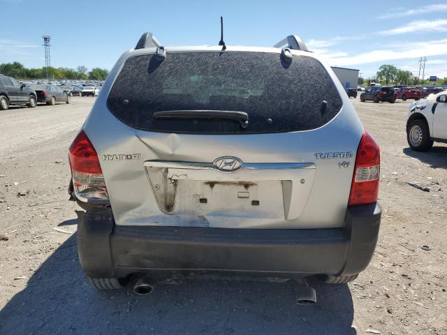 KM8JN12D97U608187 - 2007 HYUNDAI TUCSON SE SILVER photo 6