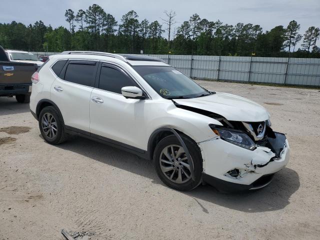 5N1AT2MT1GC762642 - 2016 NISSAN ROGUE S WHITE photo 4