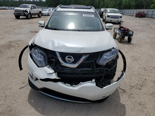 5N1AT2MT1GC762642 - 2016 NISSAN ROGUE S WHITE photo 5