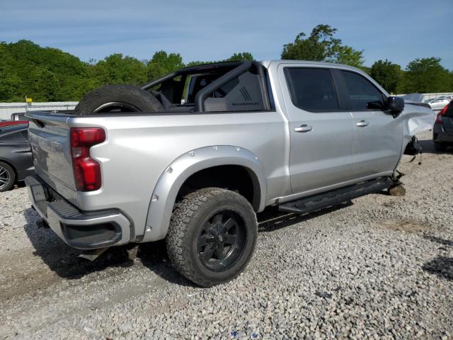 3GCUYEED2KG253502 - 2019 CHEVROLET SILVERADO K1500 RST SILVER photo 3