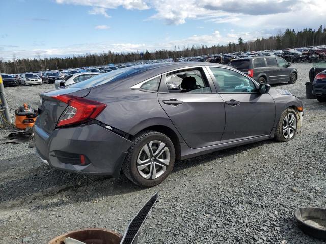 2HGFC2F58JH035643 - 2018 HONDA CIVIC LX GRAY photo 3