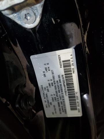 1YVGE31A9P5221676 - 1993 MAZDA MX-6 BLACK photo 12