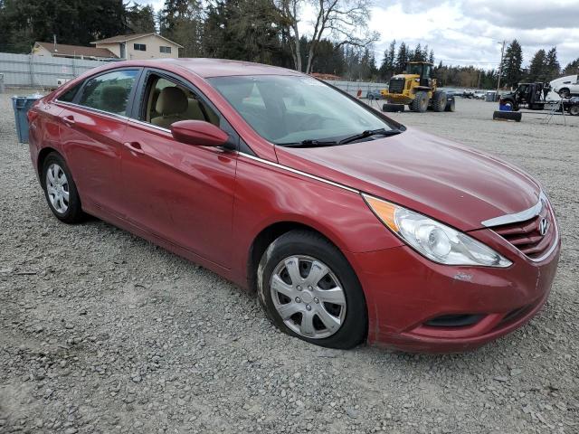 5NPEB4AC8CH409578 - 2012 HYUNDAI SONATA GLS RED photo 4