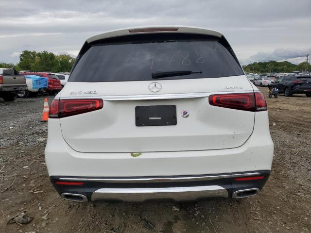 4JGFF5KE2LA067627 - 2020 MERCEDES-BENZ GLS 450 4MATIC WHITE photo 6