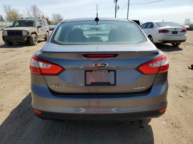 1FADP3F25EL117267 - 2014 FORD FOCUS SE GRAY photo 6