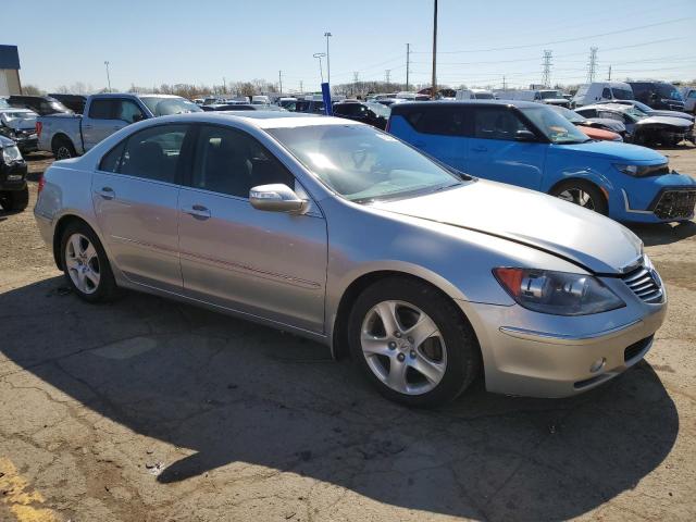 JH4KB16555C001953 - 2005 ACURA RL SILVER photo 4