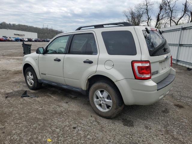 1FMCU93188KB93651 - 2008 FORD ESCAPE XLT BEIGE photo 2