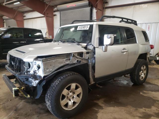 JTEBU11FX70063375 - 2007 TOYOTA FJ CRUISER SILVER photo 1