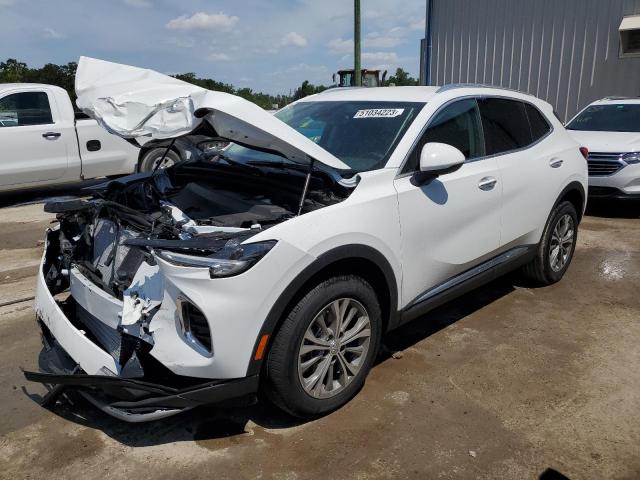 LRBAZLR43PD030418 - 2023 BUICK ENVISION PREFERRED WHITE photo 1