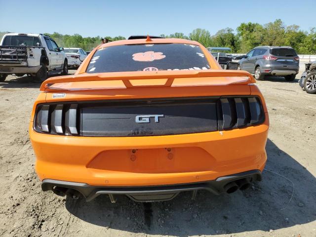 1FA6P8CF6L5182871 - 2020 FORD MUSTANG GT ORANGE photo 6