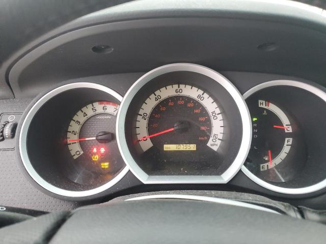 5TFJU4GN7FX084819 - 2015 TOYOTA TACOMA DOUBLE CAB PRERUNNER SILVER photo 9