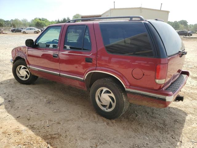 1GNDT13WXT2261974 - 1996 CHEVROLET BLAZER RED photo 2