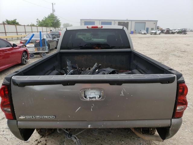 1GCEK19B56Z205439 - 2006 CHEVROLET SILVERADO K1500 GRAY photo 6