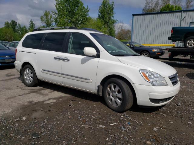 KNDMC233586054736 - 2008 HYUNDAI ENTOURAGE GLS WHITE photo 4