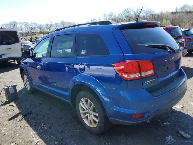 3C4PDDBG2FT652747 - 2015 DODGE JOURNEY SXT BLUE photo 2