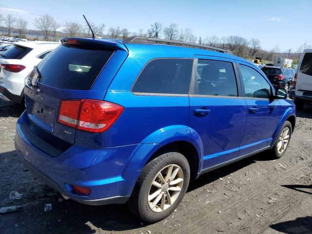 3C4PDDBG2FT652747 - 2015 DODGE JOURNEY SXT BLUE photo 3