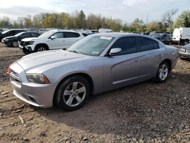 2C3CDXBGXEH112915 - 2014 DODGE CHARGER SE SILVER photo 1