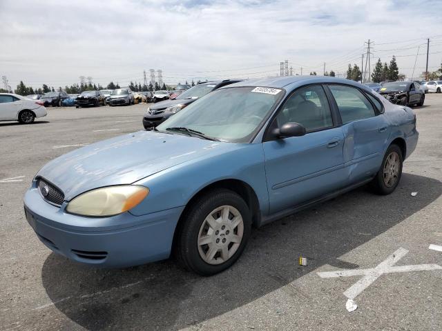 1FAFP53U95A303805 - 2005 FORD TAURUS SE BLUE photo 1