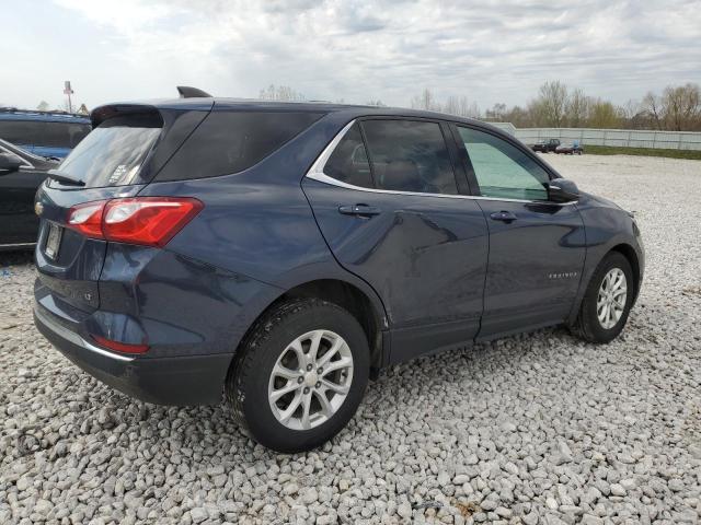 3GNAXJEV2JL316408 - 2018 CHEVROLET EQUINOX LT BLUE photo 3