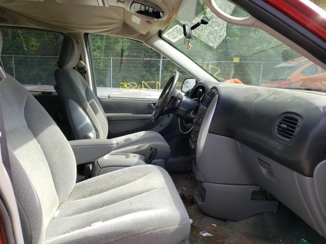 2C4GP54L45R460593 - 2005 CHRYSLER TOWN & COU TOURING 红色 照片 5