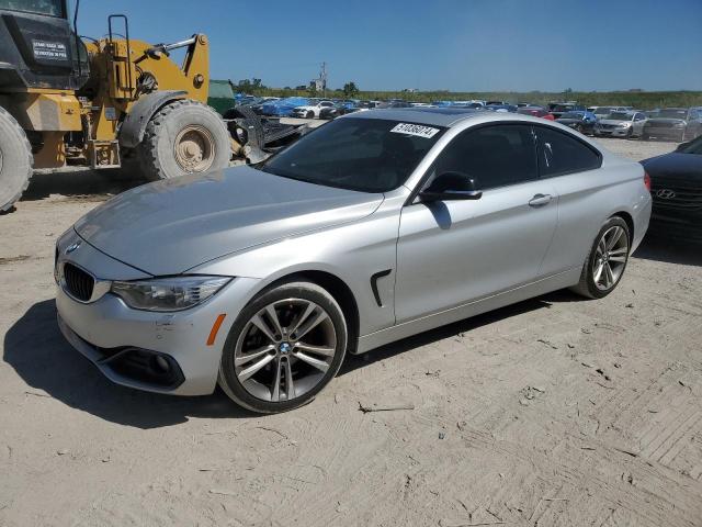 WBA3N9C5XEF721275 - 2014 BMW 428 XI SILVER photo 1