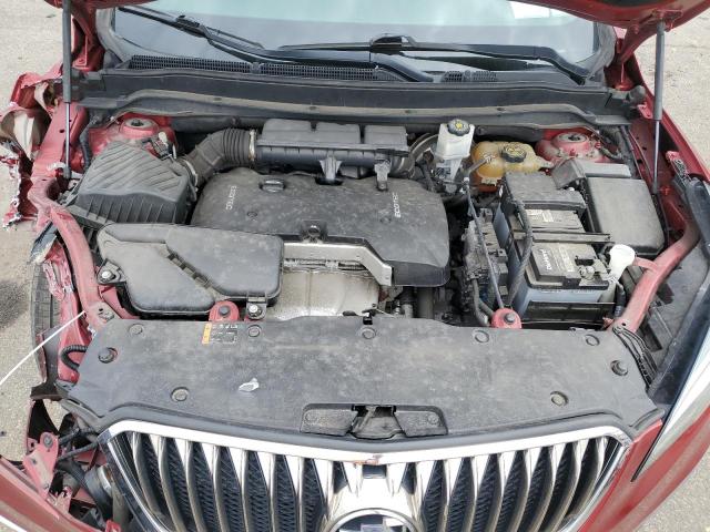 LRBFXBSA0HD177142 - 2017 BUICK ENVISION ESSENCE أحمر صورة 12
