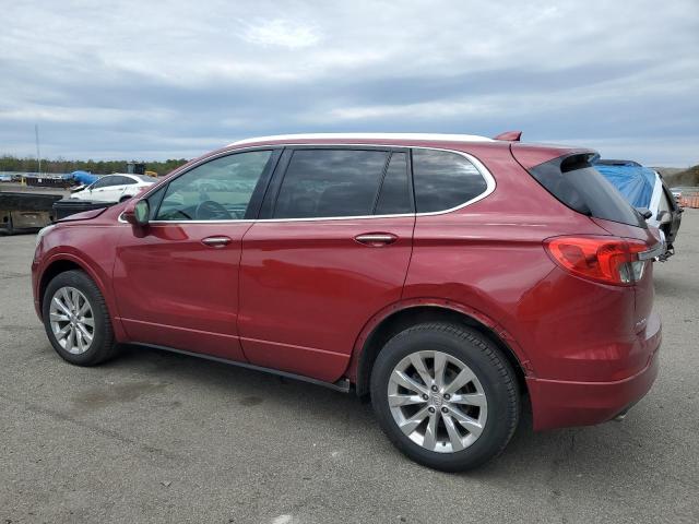 LRBFXBSA0HD177142 - 2017 BUICK ENVISION ESSENCE أحمر صورة 2