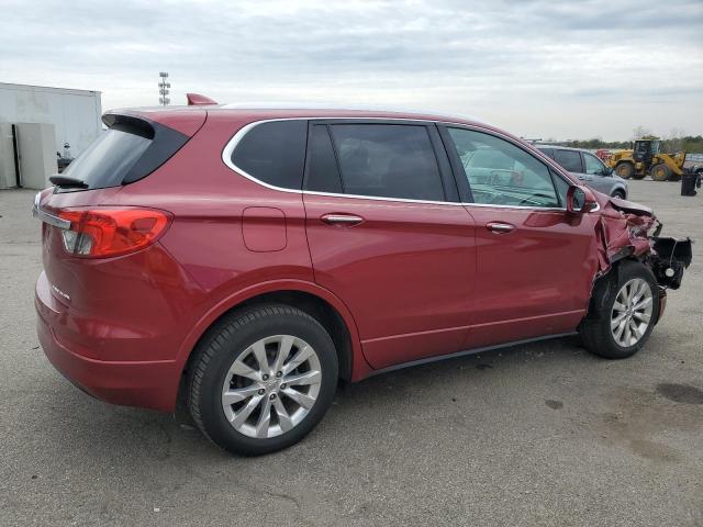 LRBFXBSA0HD177142 - 2017 BUICK ENVISION ESSENCE أحمر صورة 3
