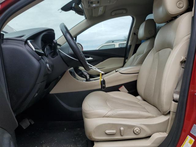 LRBFXBSA0HD177142 - 2017 BUICK ENVISION ESSENCE أحمر صورة 7