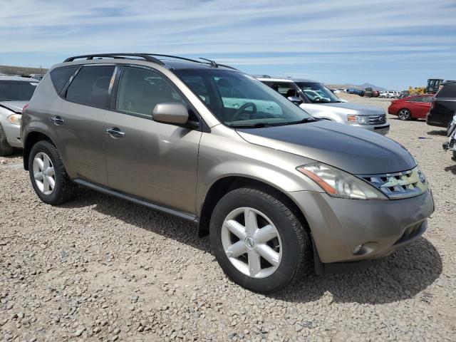 JN8AZ08W34W333688 - 2004 NISSAN MURANO SL TAN photo 4