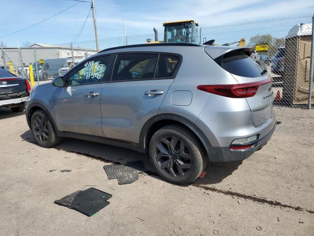 KNDP6CAC5N7978600 - 2022 KIA SPORTAGE S SILVER photo 2