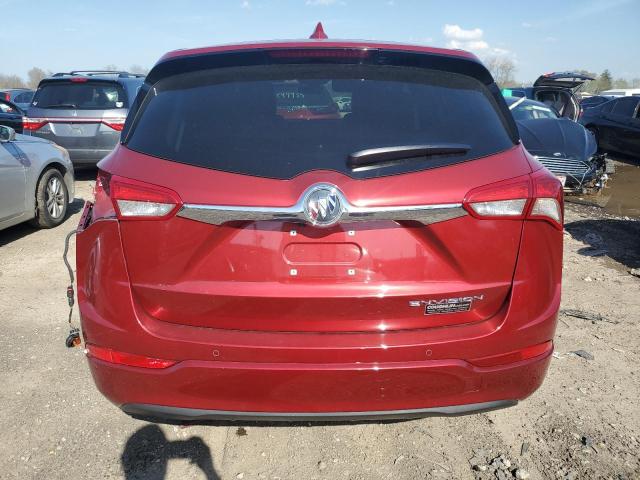 LRBFXBSA8KD010017 - 2019 BUICK ENVISION PREFERRED Qırmızı foto 6