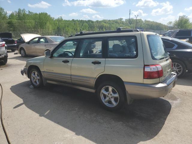 JF1SF65562H748597 - 2002 SUBARU FORESTER S GREEN photo 2