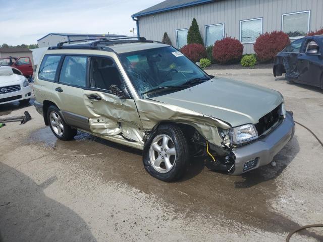 JF1SF65562H748597 - 2002 SUBARU FORESTER S GREEN photo 4